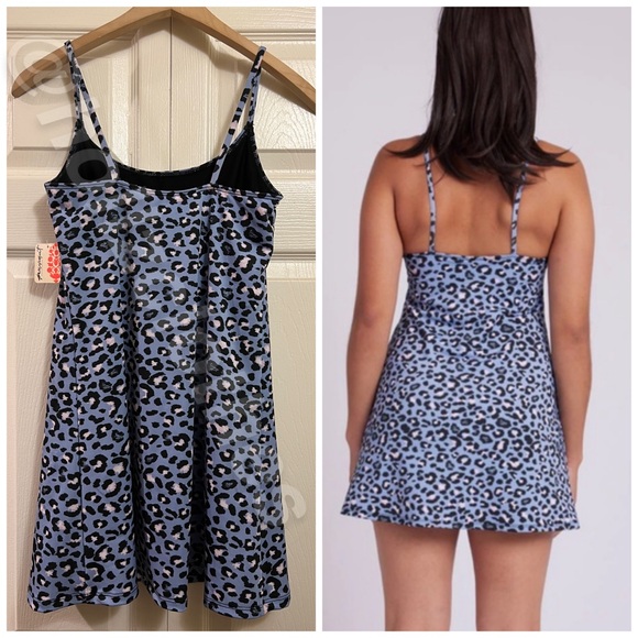 FP Movement x Onzie Leopard Print Active Dress 129 XS - Picture 8 of 13